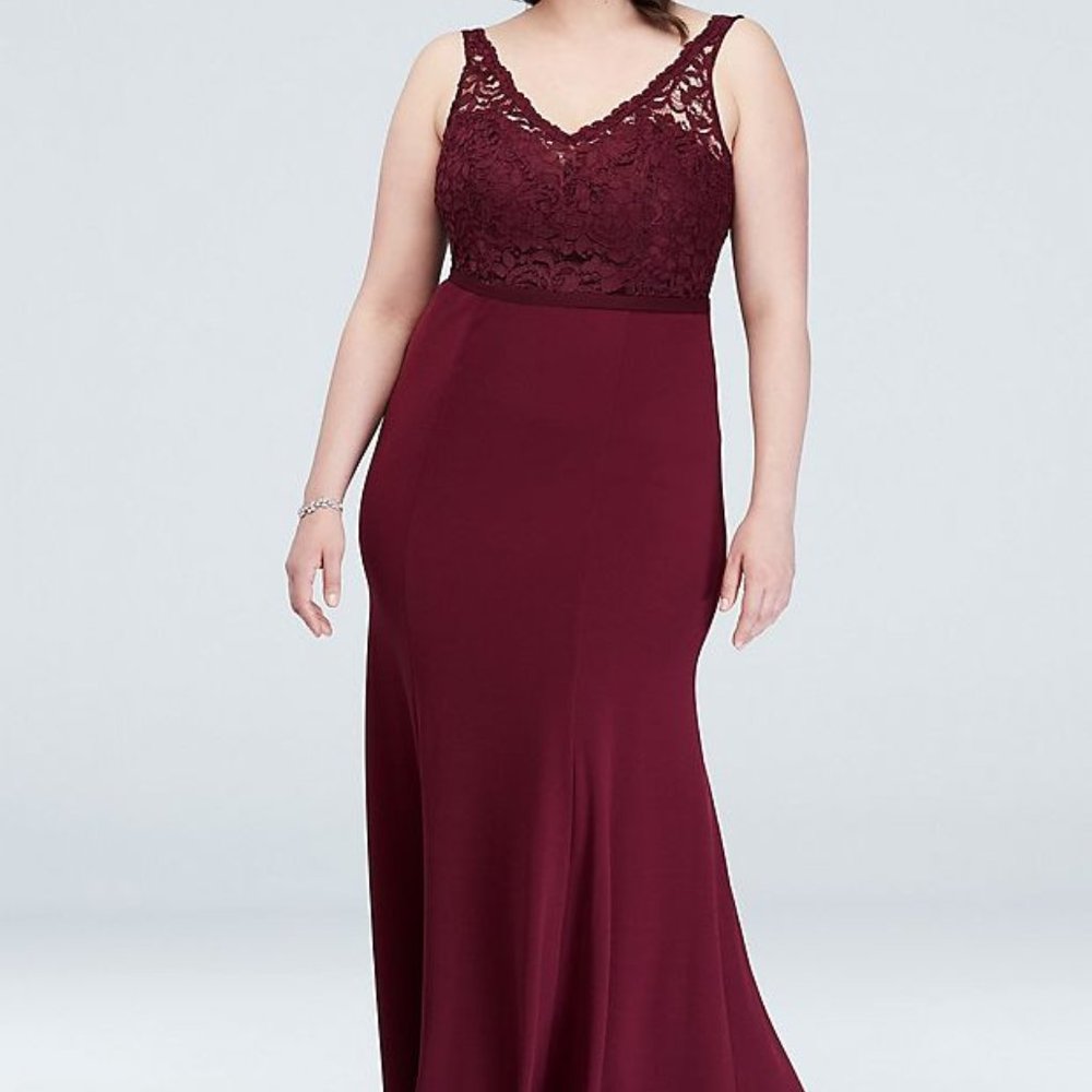 David's Bridal Bridemaids dress